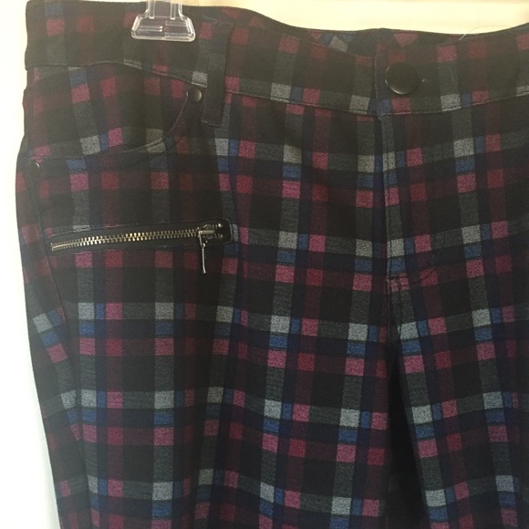 Torrid NWOT checked plaid pants - Picture 5 of 8